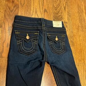 True Religion Low Rise Skinny Jeans